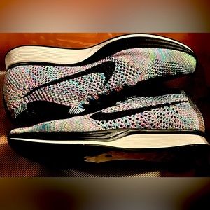 Pre-owned Nike Flyknit Racer Multicolor